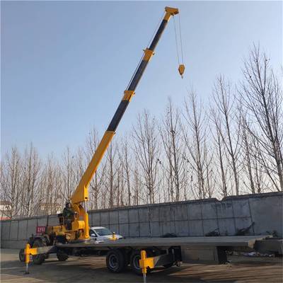 農(nóng)機(jī)革新新標(biāo)桿 德建多功能拖拉機(jī)自備吊與清障車(chē)